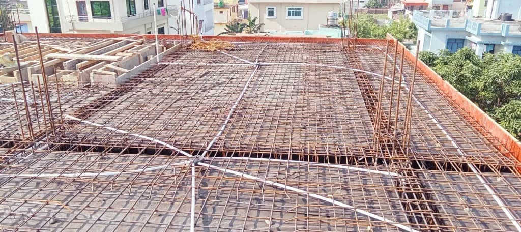 Multi-Storey Apartment Slab Piping